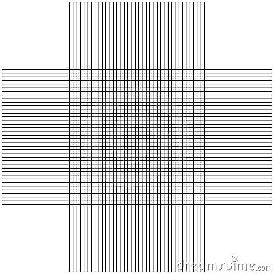 Traverse, traversal lines abstract geometric vector element Vector Illustration