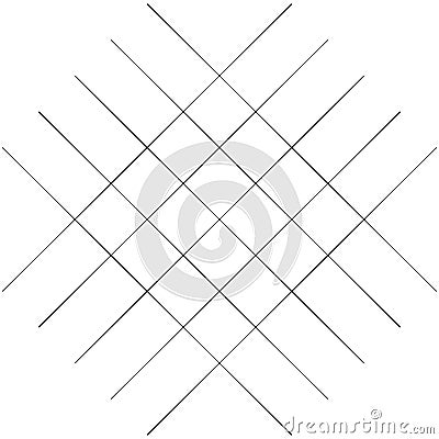Traverse, traversal lines abstract geometric vector element Vector Illustration