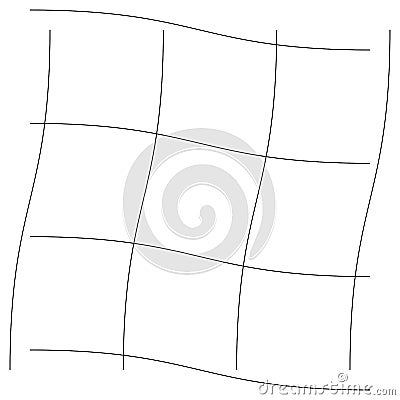 Traverse, traversal lines abstract geometric vector element Vector Illustration