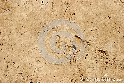 Travertine-stone background - close-up Stock Photo