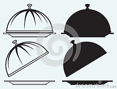 Tray Vector Illustration