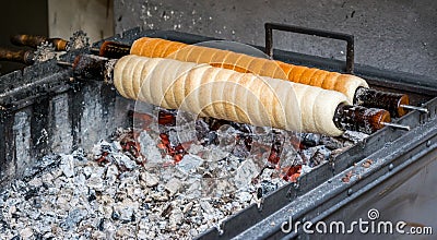 Trdelnik Stock Photo