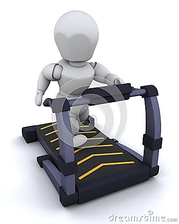 Treadmill Stock Photo