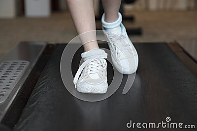 Treadmill Stock Photo