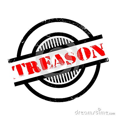 Treason rubber stamp Stock Photo