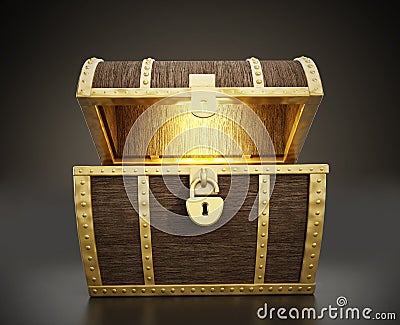 Treasure Chest Stock Photo