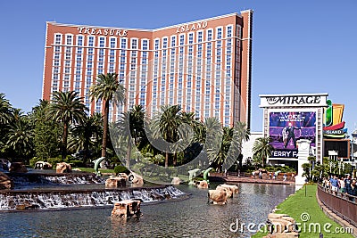 Treasure Island Hotel and Casino Las Vegas, Nevada Editorial Stock Photo