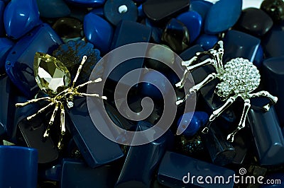 Treasures spider Stock Photo