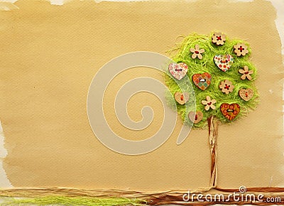 Tree craft Stock Photo