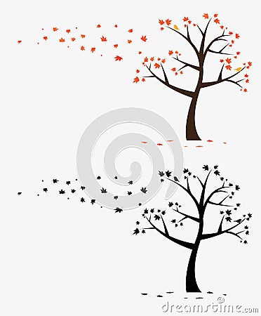 Tree Decal artwork Vector Illustration