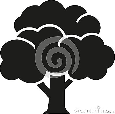 Tree icon vector Vector Illustration