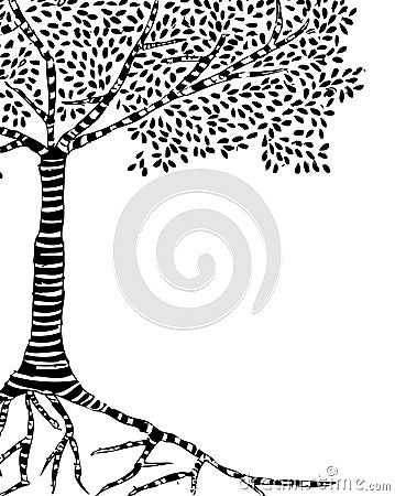 Tree isolated Vector Illustration