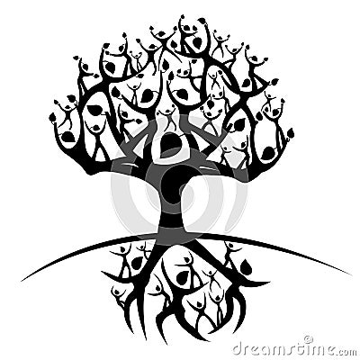 Tree of life Vector Illustration