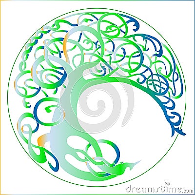 Tree of Life Vector Illustration