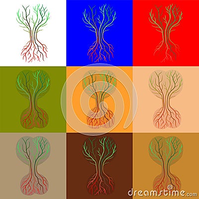 Tree of life Vector Illustration