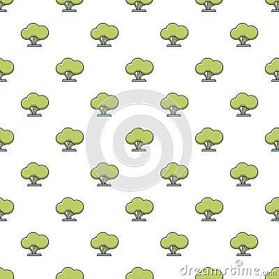 Tree pattern seamless Vector Illustration