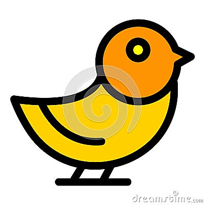 Tree sparrow icon vector flat Stock Photo