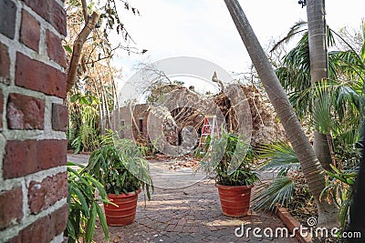 Key West Garden Club West Martello Tower Editorial Stock Photo