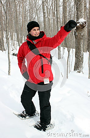 Trekking in the mountain Stock Photo