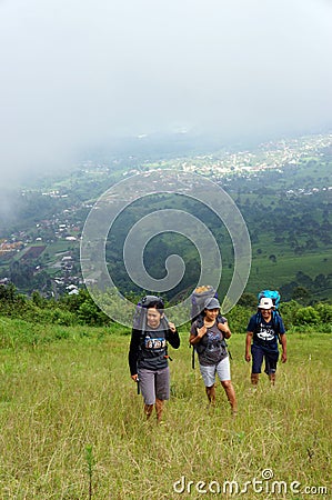 Trekking Editorial Stock Photo