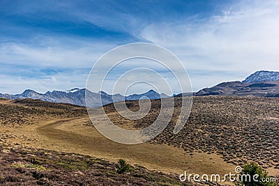 Trekking in the Swiss Alps in Autumn - 9 Stock Photo