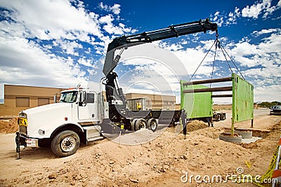 Trench Shore Load Stock Photo