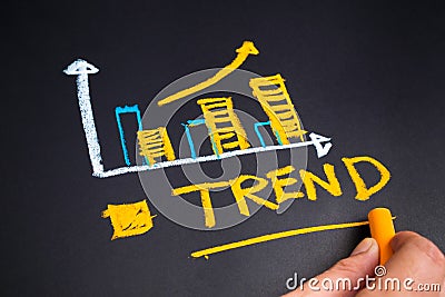 Trend Stock Photo