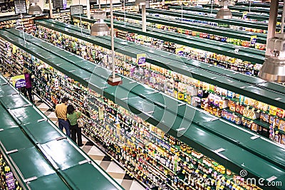 Trend-Setting, Grocery Store Editorial Stock Photo