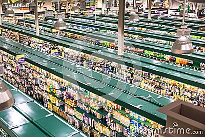 Trend-Setting, Grocery Store Editorial Stock Photo