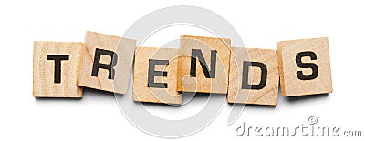 Trends Wood Tiles Stock Photo