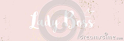 Trendy blush pink gold feminine pastel texture background Vector Illustration