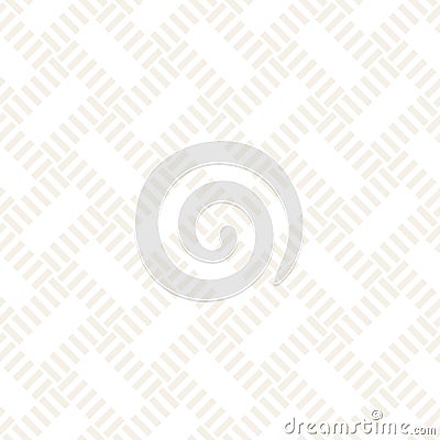 Trendy monochrome twill weave Lattice. Abstract Geometric Background Design. Vector Seamless Pattern. Stock Photo