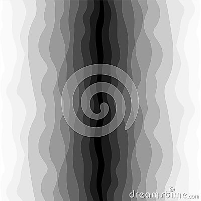 Trendy seamless halftone background - gradient minimalistic design. Wavy linear vertical pattern. Vector Illustration