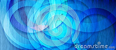 Trendy simple circle abstract background, dynamic motion concept Stock Photo