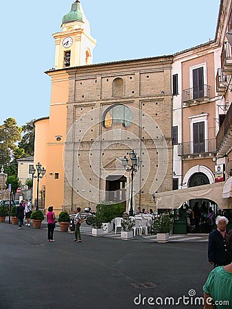 Trento e Trieste square Editorial Stock Photo