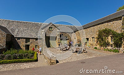 Trerice House Newquay Cornwall England UK beautiful Elizabethan manor house and gardens in sunny spring weather Editorial Stock Photo