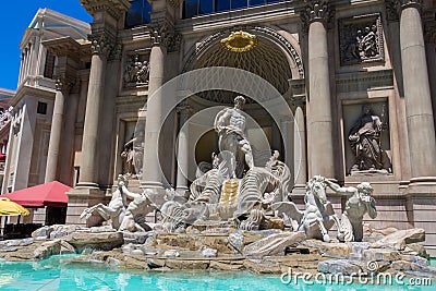 Trevi fountain Editorial Stock Photo