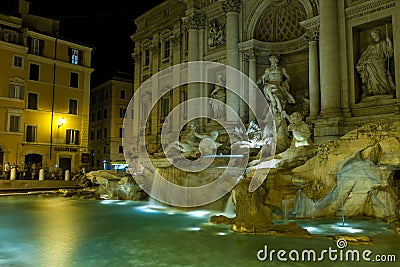 Trevi Fountain, Rome Stock Photo