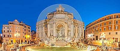 Trevi Fountain, Rome Stock Photo