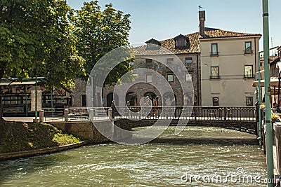 Isola della pescheria in Treviso in Italy 11 Editorial Stock Photo