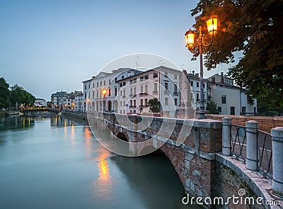 Treviso, town Italy Stock Photo