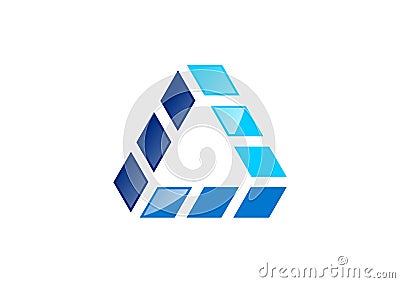 Triangle,building,logo,house,architecture,real estate,home,construction,symbol icon design vector Vector Illustration