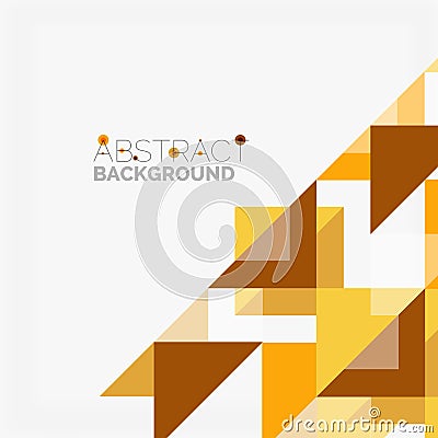 Triangle pattern design background Vector Illustration