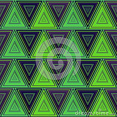 Triangle Pattern Vector Illustration