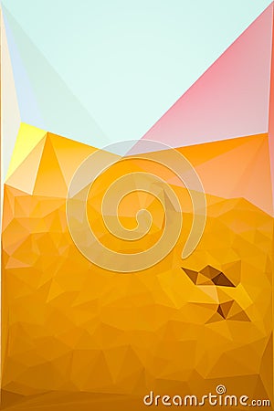 Triangle Pyramid Background Abstract Art Stock Photo