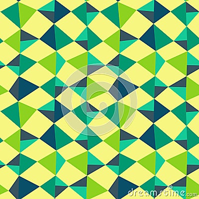 Triangles background seamless pattern Stock Photo