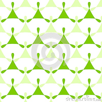 Triangles Green Seamless Pattern Background Stock Photo