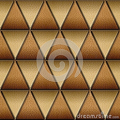 Triangular style - Abstract decorative panels - Imaginary design Stock Photo