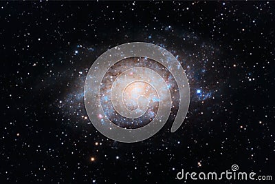 Triangulum Galaxy Stock Photo