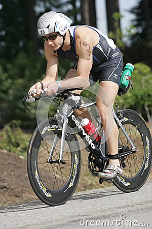 Triathlete David Kahn Editorial Stock Photo